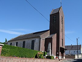 The church of Souastre