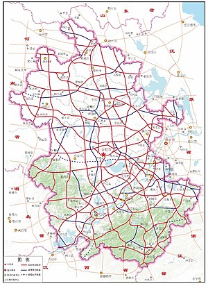 安徽省高速公路网