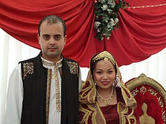 A Muslim couple in India