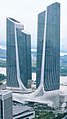 南京国际青年文化中心 315米，71層