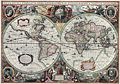 1630 World Map, Nova Totius Terrarum Orbis Geographica ac Hydrographica Tabula