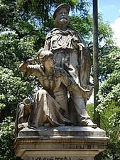 Anita e Giuseppe Garibaldi, Porto Alegre, Brasil