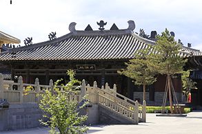 Lingyan Temple at Yungang Grottoes