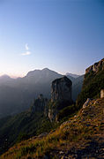 Blick auf den Monte Procinto (1039 m)