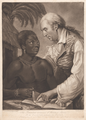 The Benevolent Effects of Abolishing Slavery, or the Planter instructing his Negro, 1792