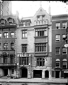 1925 image showing the house as the Automobile Club of America clubhouse