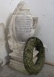 Urn with heart of Archibald Reiss, original was destroyed by Bulgarians in Second World War