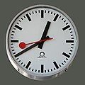 Swiss railway clock, the "mother" of the modern railway clocks