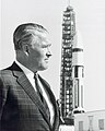 Wernher von Braun (23 marso 1912-16 zûgno 1977), NASA, 22 zenâ 1968