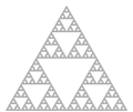 Sierpinski triangle- 2D