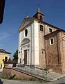 L'église paroissiale de Santa Maria de horticis.