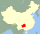 Guizhou probintziaren kokapena Txinako mapan.