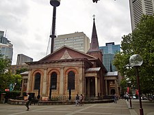 St James' Church, Sydney in Colonial Georgian architecture, built in 1824