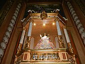 Saint Martha in her shrine in Pateros, Metro Manila, Philippines.