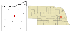 Location of David City, Nebraska