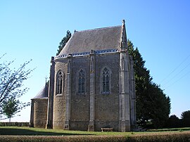 The chapel of Notre-Dame-de-Lourdes, in Lignières-Orgères