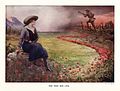 Image 66The Thin Red Line at Remembrance poppy, by Harold H. Piffard (restored by Adam Cuerden) (from Wikipedia:Featured pictures/Artwork/Others)