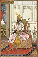 Ranjit Singh, c. 1830.[108]