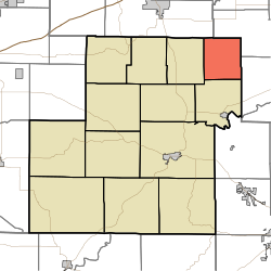 Location in Owen County