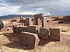 Widok obiektu archeologicznego w Puma Punku