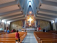 Interior of San Ponziano, Rome