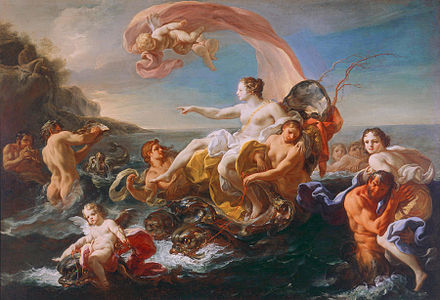 Le Triomphe de Galatée (1752) Milwaukee Art Museum