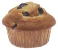 Blueberry muffin, a common flavor