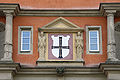 Example of the Deutschmeisterwappen on the gate of the Bad Mergentheim residence