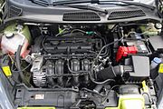 1,25-Liter-Duratec-Motor in einem 2009er Ford Fiesta