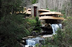 dům Fallingwater, Pensylvánie