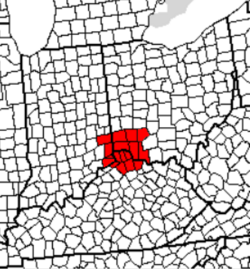 Map of Greater Cincinnati