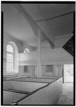 Thumbnail for File:Historic American Buildings Survey Photographer C.O. Greene, September 1940 VIEW OF GALLERY - St. James' Protestant Episcopal Church, Goose Creek, Berkeley County, SC HABS SC,8-GOOCR,1-4.tif