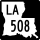 Louisiana Highway 508 marker