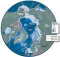 Image 89The Arctic region showing the Northeast Passage, the Northern Sea Route within it, and the Northwest Passage. (from Arctic Ocean)