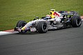 The special Wings for Life livery at the 2007 British Grand Prix.