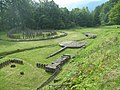 Image 9The sanctuaries in the ruined Sarmizegetusa Regia, the capital of ancient Dacia (from History of Romania)