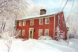 Ephraim Hawley House, c. 1683, Nichols (Connecticut)