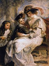 Hélène Fourment et ses enfants, Pierre Paul Rubens