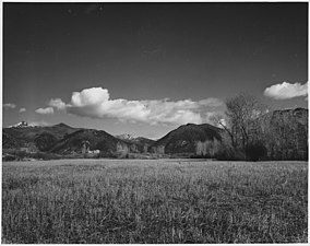 Small field at Arroyo Seco, 1941