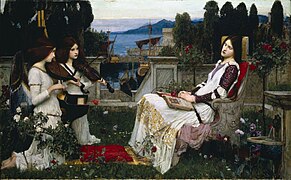 John William Waterhouse, Saint Cecilia, 1895, Andrew Lloyd Webber Art Foundation