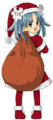 Wikipe-tan dalam kostum Santa