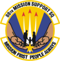 88th Mission Support Squadron (redesignated 88th Force Support Squadron on 25 Sept 2009)