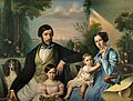 Image 1Pietro Stanislao Parisi with family, by Giuseppe Tominz, 1849