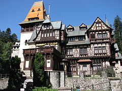 The Pelișor Castle in Sinaia