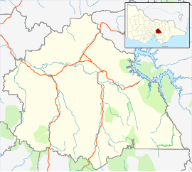 Kinglake is located in Shire of Murrindindi