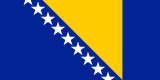 Bandeira da Bósnia e Herzegovina