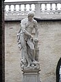 Statue of Hercules, Palazzo Buonaccorsi in Macerata