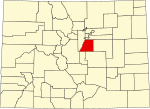 State map highlighting Douglas County