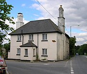 Tollhouse at Forches Cross, demolished in 2009
