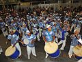 Português: Bateria da escola de samba Unidos da Laureano em 2014